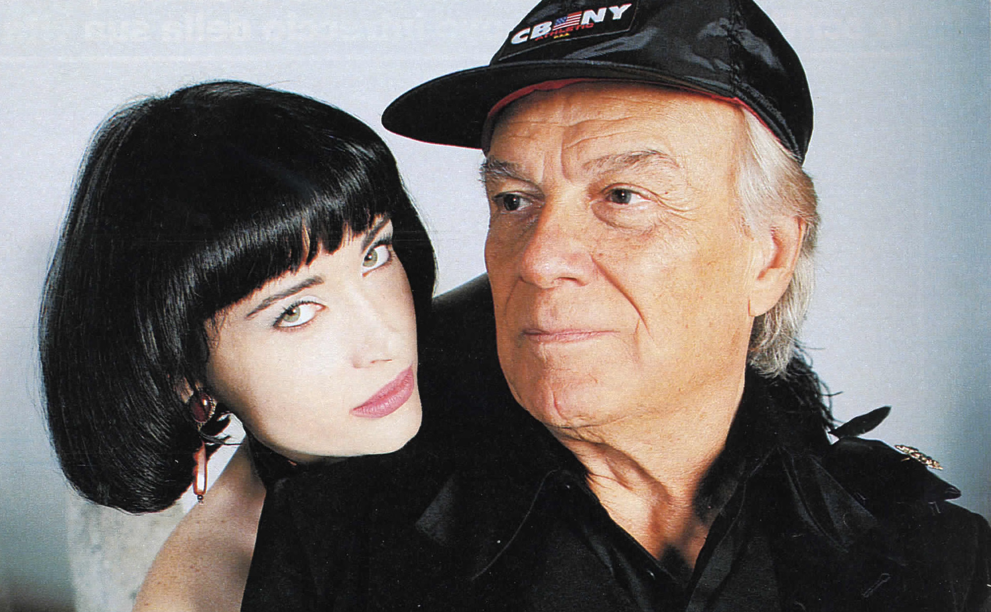 Fiorella Rubino e Giorgio Albertazzi. Chi, 17 gennaio 1997